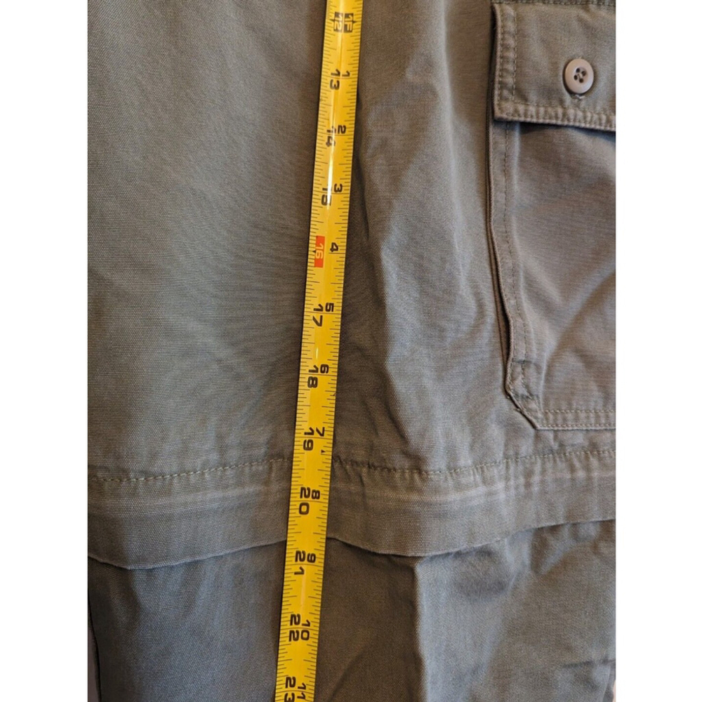 Cabelas Pants Mens 40 Outdoor Convertible Pants to Shorts Brown Hiking Cargo - Picture 9 of 11